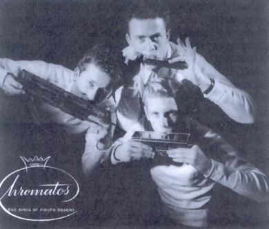 Walt Miller, Guss Miller and Lucky Monnerat. The Chromatos 1947